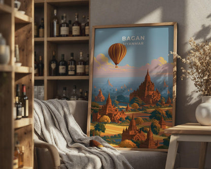 Bagan Poster - WanderWall