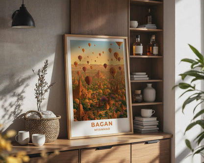 Bagan Poster - WanderWall