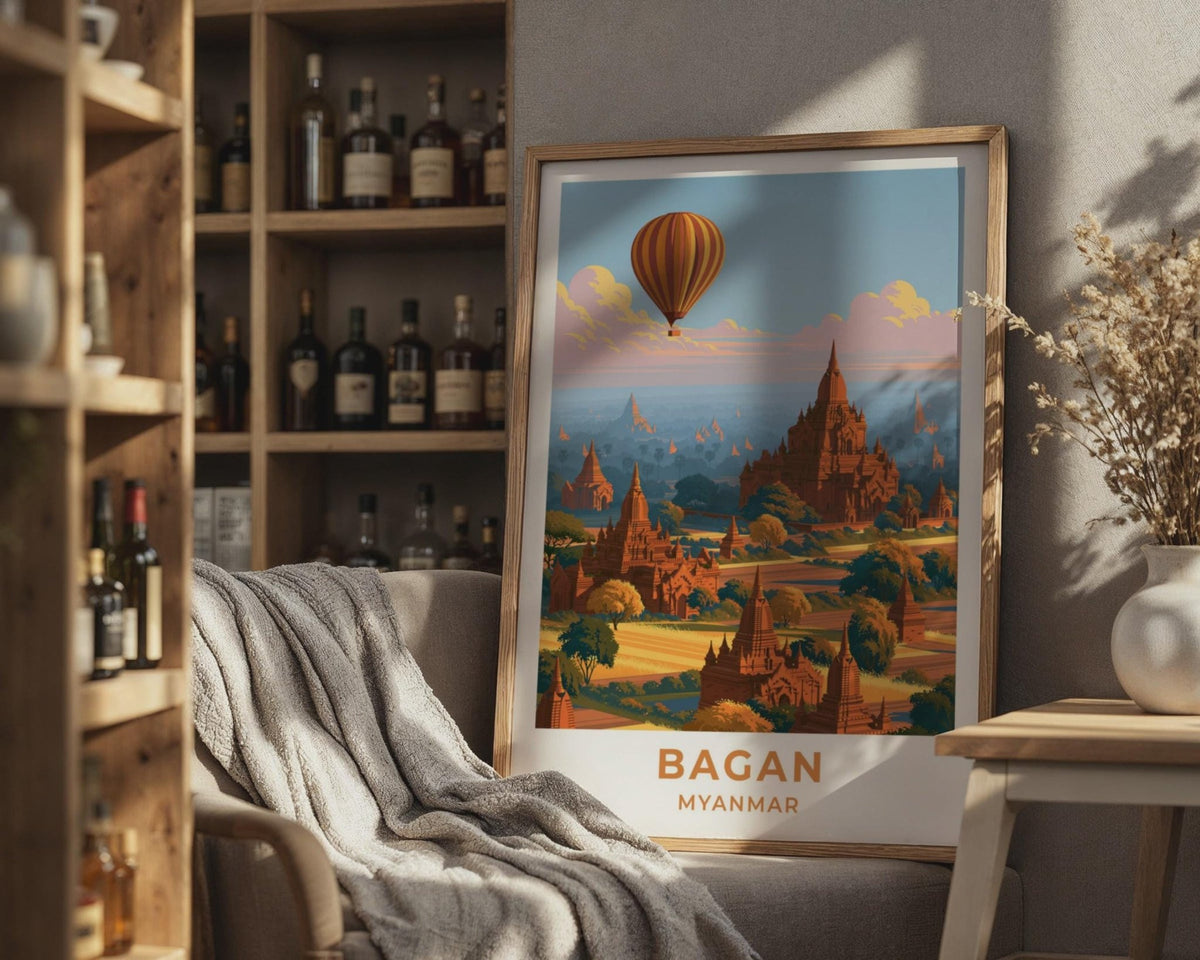 Bagan Poster - WanderWall