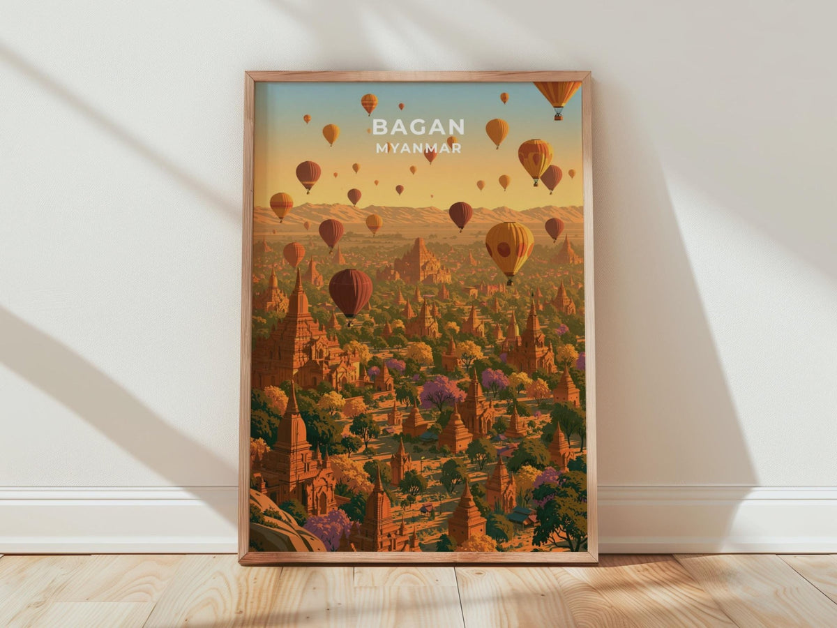 Bagan Poster - WanderWall