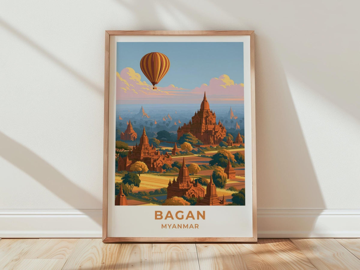 Bagan Poster - WanderWall