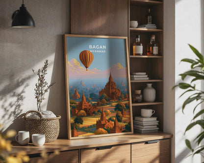 Bagan Poster - WanderWall