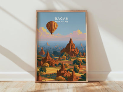 Bagan Poster - WanderWall