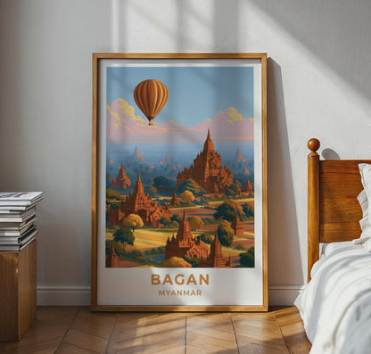 Bagan Poster - WanderWall