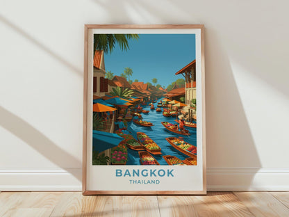 Bangkok Poster - WanderWall