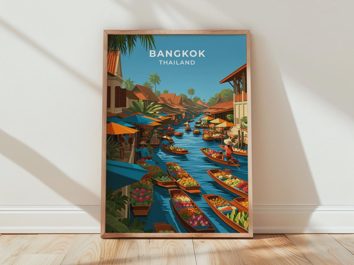 Bangkok Poster - WanderWall
