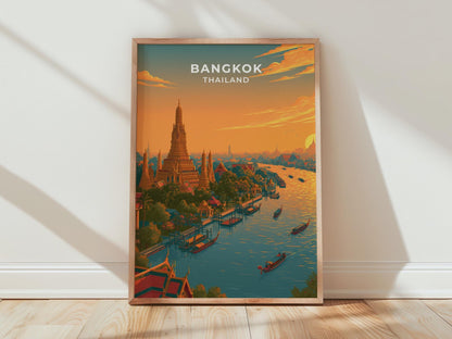 Bangkok Poster - WanderWall