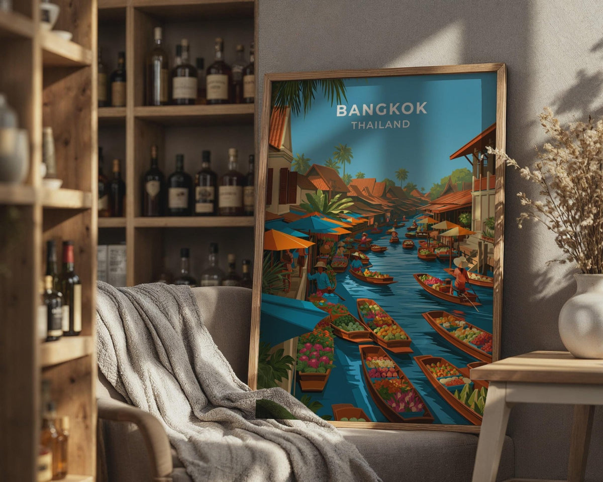 Bangkok Poster - WanderWall