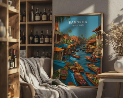 Bangkok Poster - WanderWall