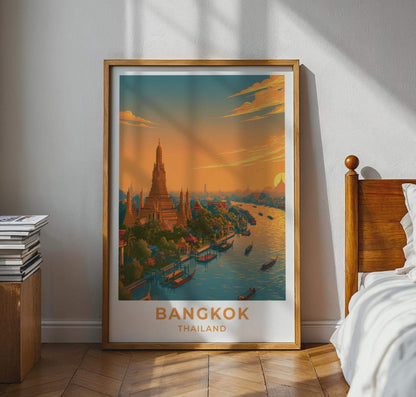 Bangkok Poster - WanderWall