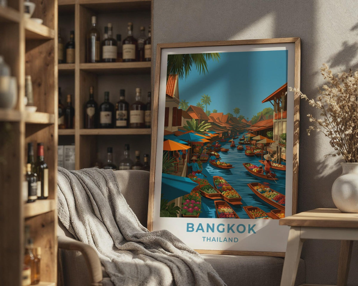 Bangkok Poster - WanderWall