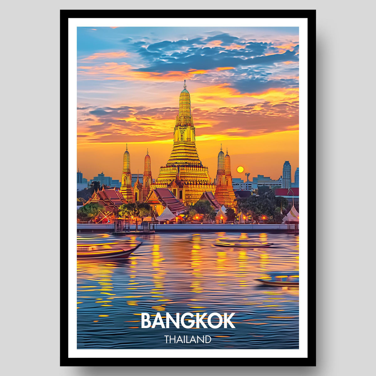 Bangkok Poster - WanderWall