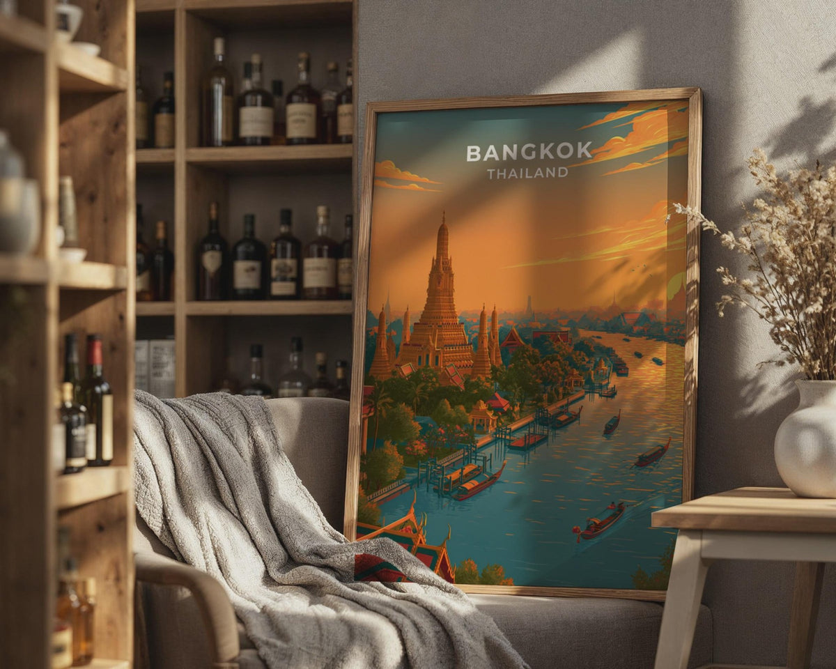 Bangkok Poster - WanderWall