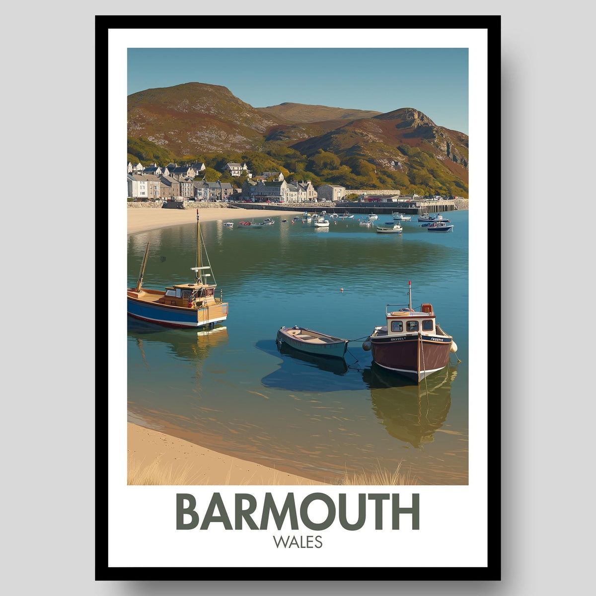 Barmouth Poster - WanderWall