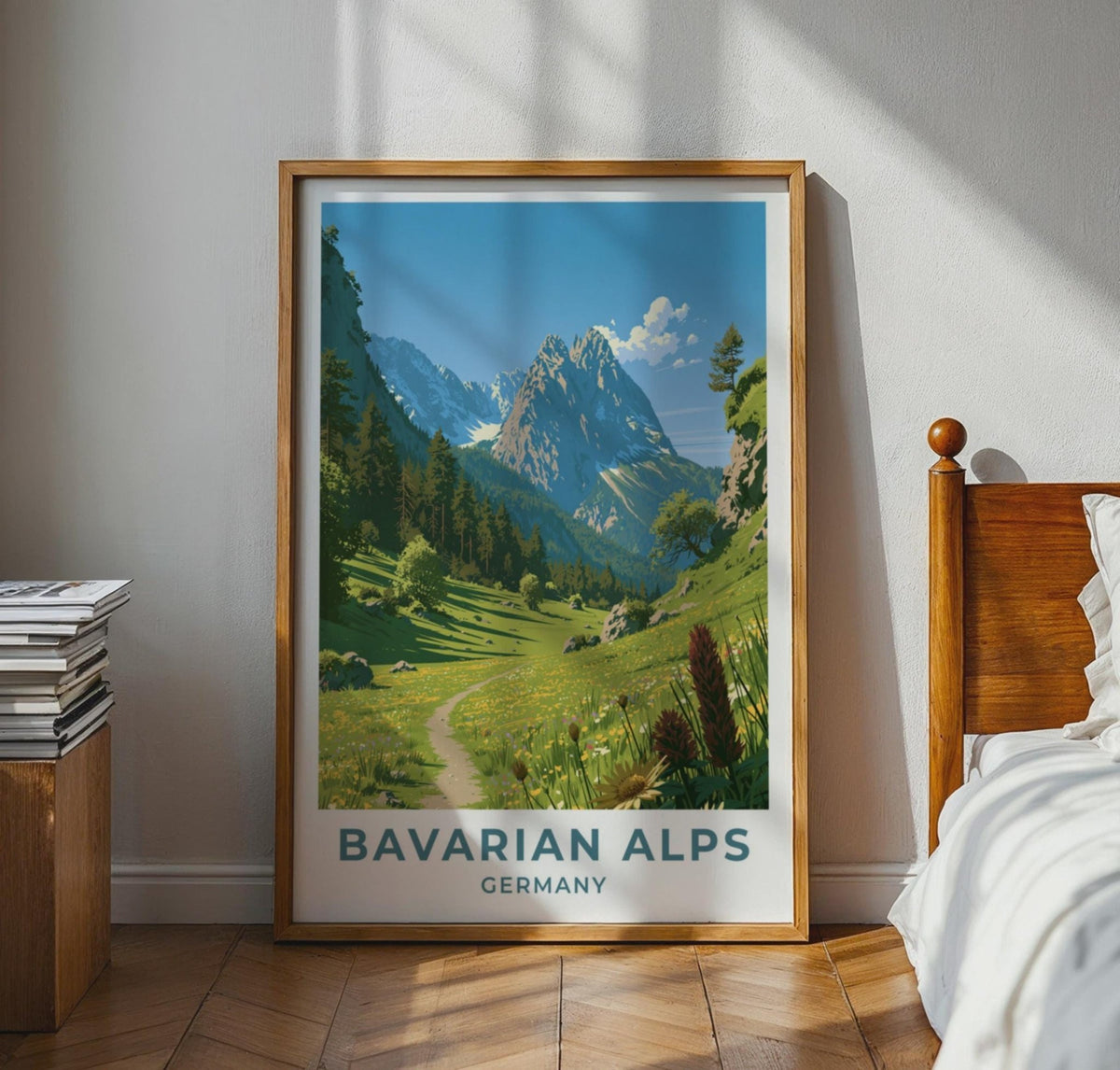 Bavarian Alps Poster - WanderWall