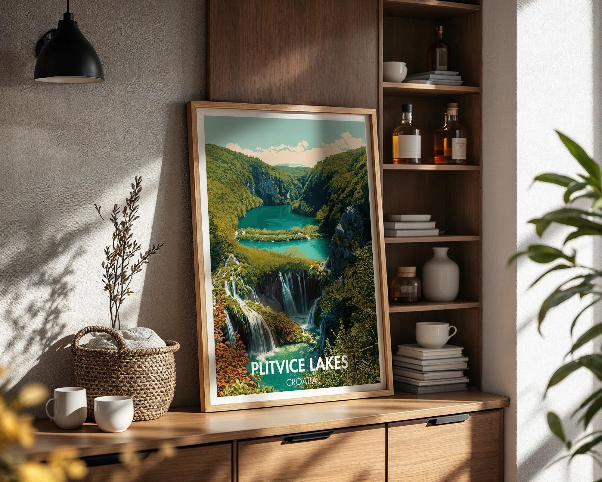 Plitvice Lakes Poster