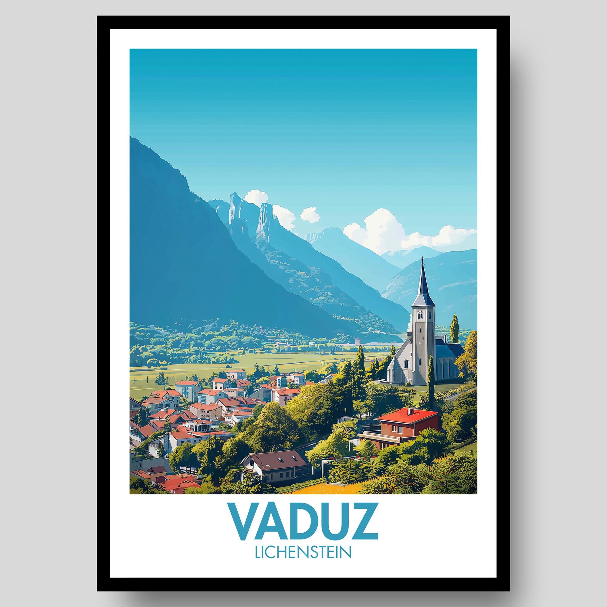 Vaduz Poster