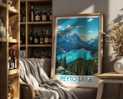 Peyto Lake Poster