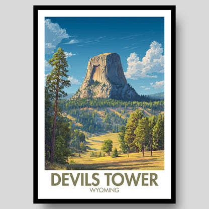 Devils Tower Poster