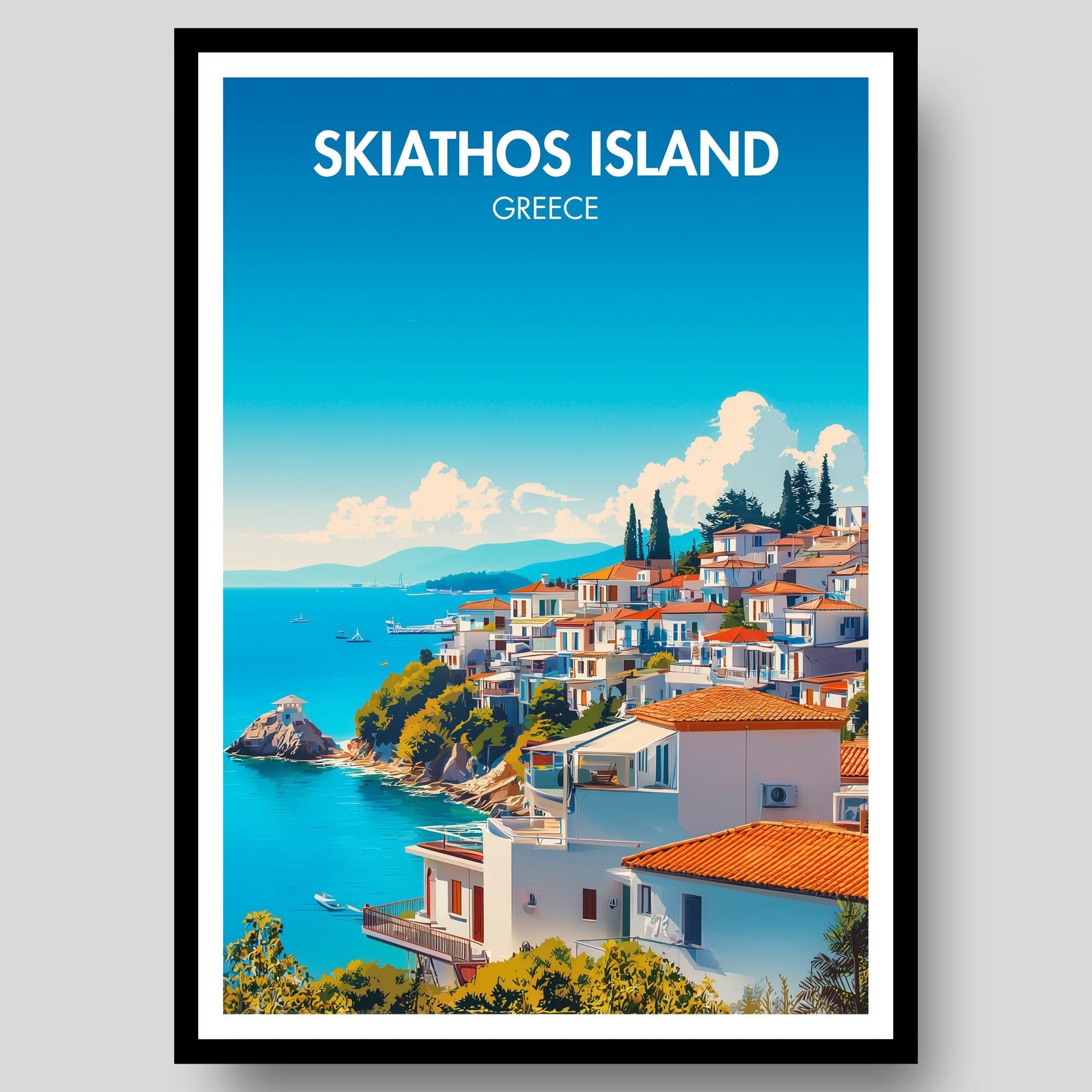 Skiathos Island Poster