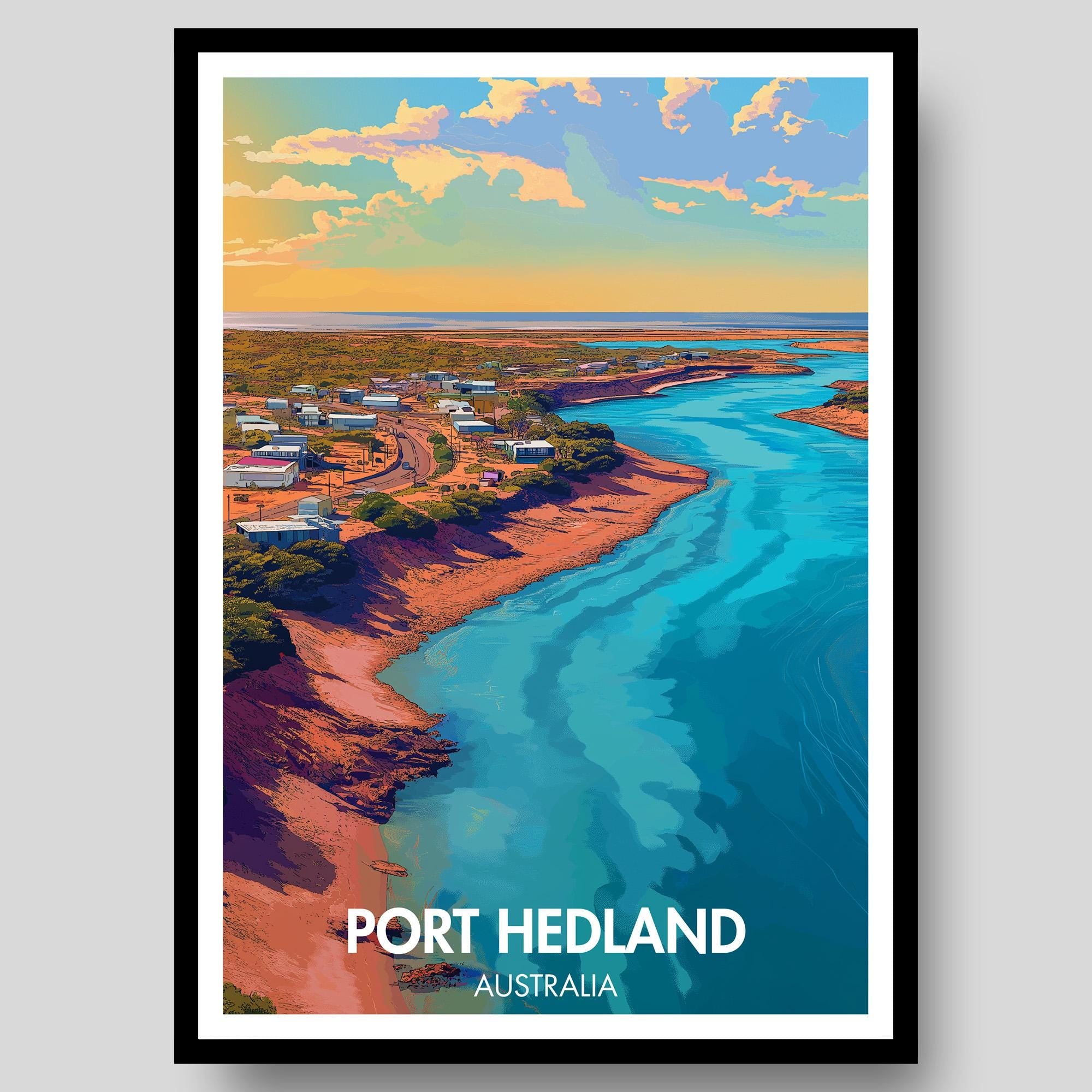 Port Hedland Poster
