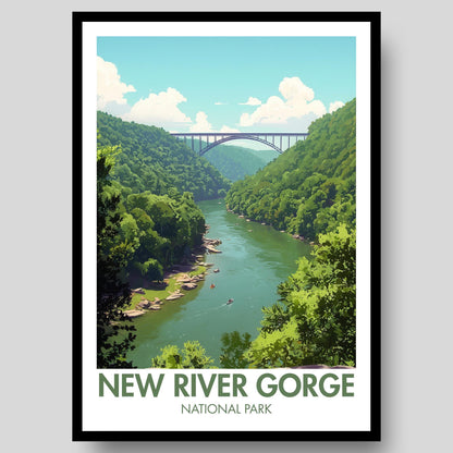 New River Gorge Poster