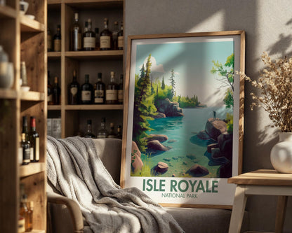 Isle Royale National Park Poster