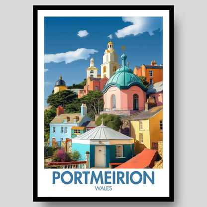 Portmeirion Poster