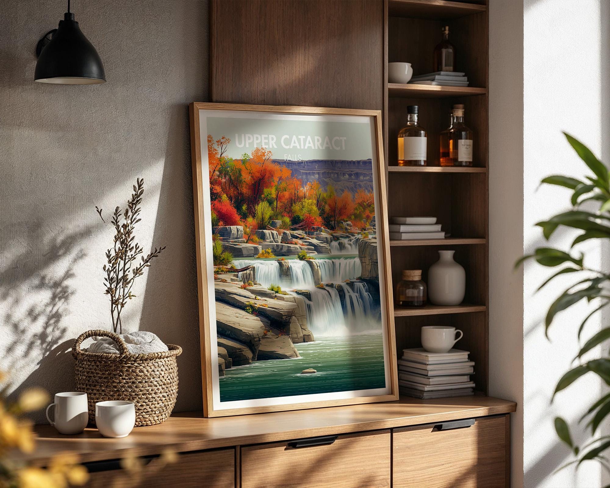 Upper Cataract Falls Poster