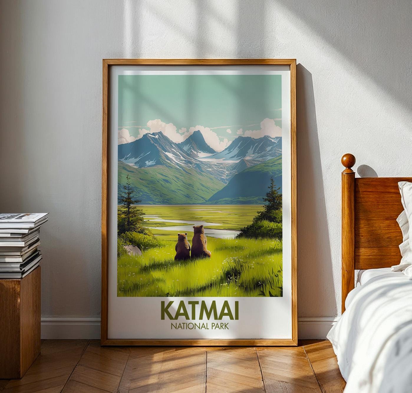 Katmai National Park Poster