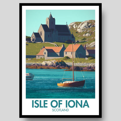 Isle Of Iona Poster