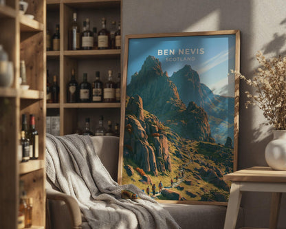 Ben Nevis Poster - WanderWall