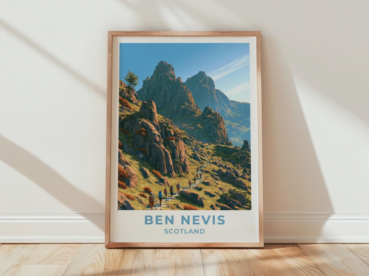 Ben Nevis Poster - WanderWall