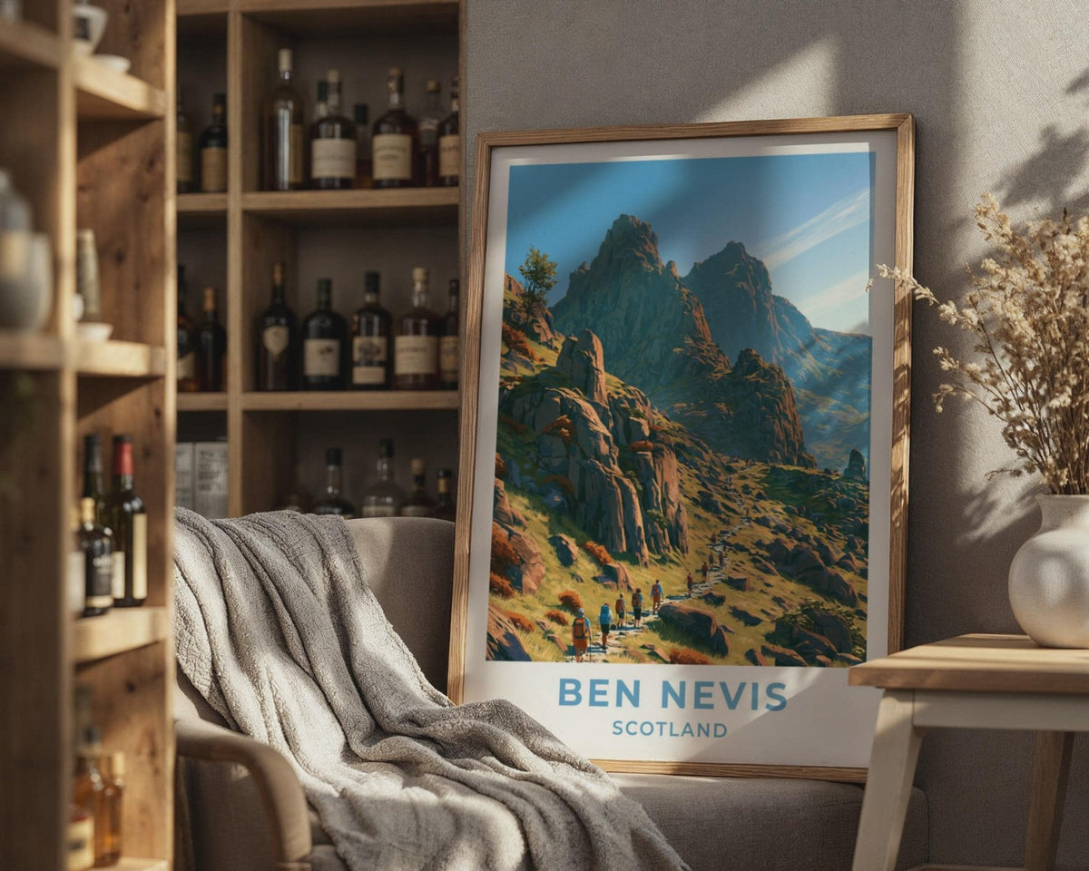Ben Nevis Poster - WanderWall