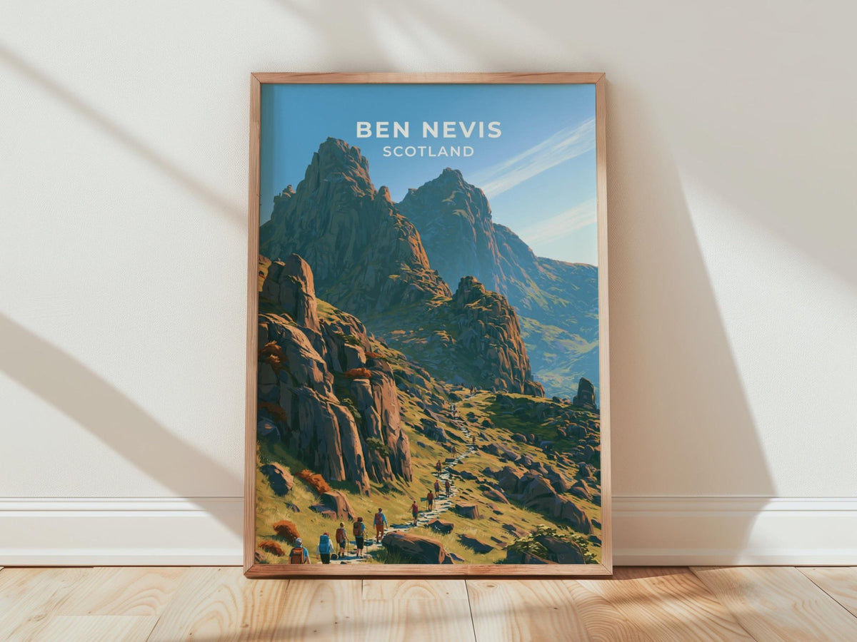 Ben Nevis Poster - WanderWall