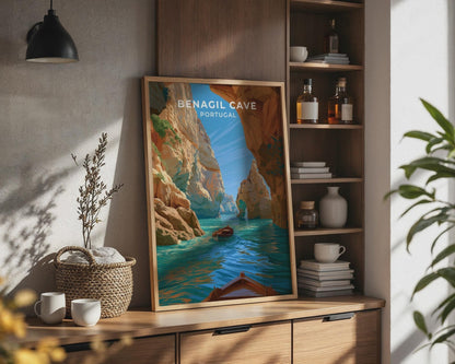 Benagil Cave Poster - WanderWall