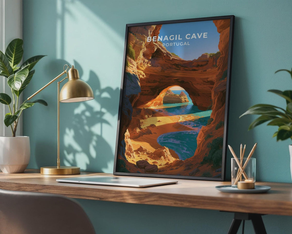 Benagil Cave Poster - WanderWall