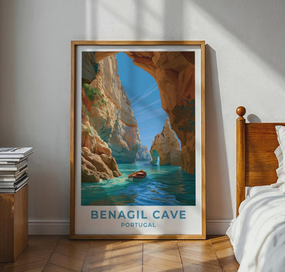 Benagil Cave Poster - WanderWall