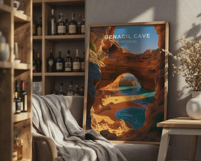 Benagil Cave Poster - WanderWall