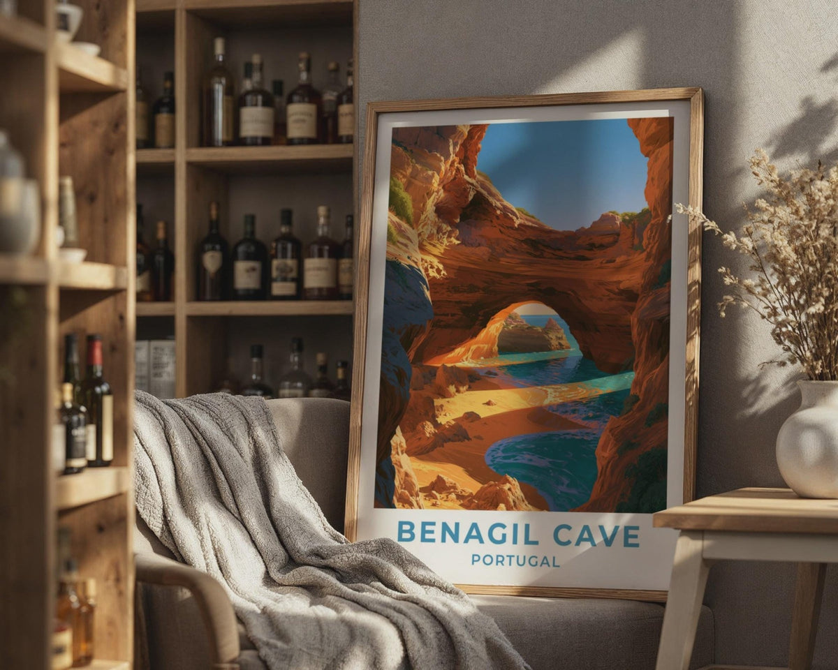 Benagil Cave Poster - WanderWall