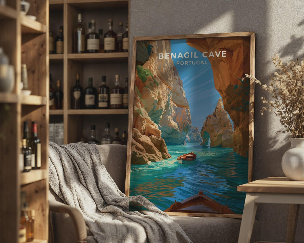 Benagil Cave Poster - WanderWall