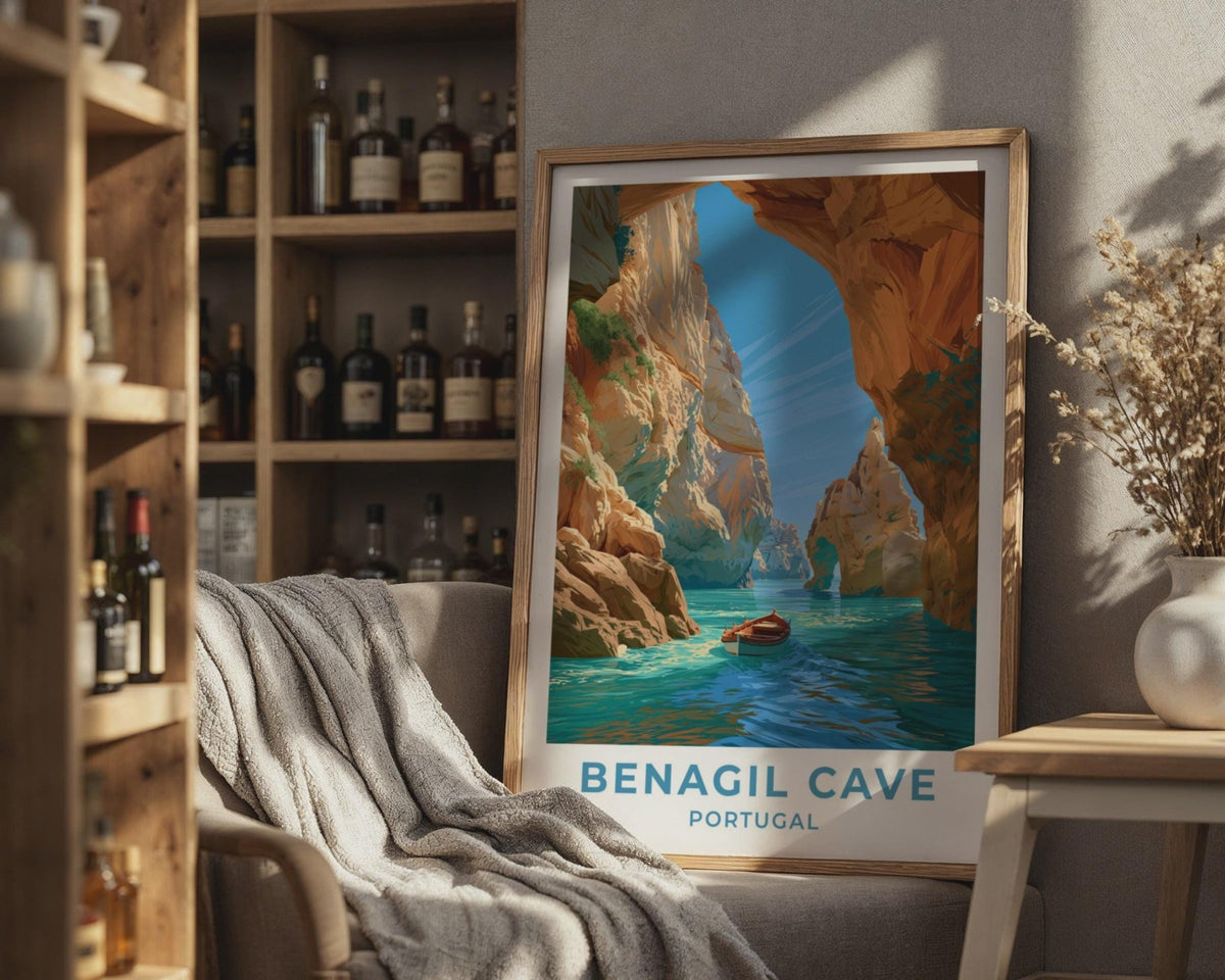 Benagil Cave Poster - WanderWall