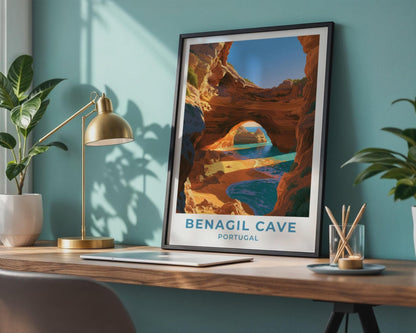 Benagil Cave Poster - WanderWall