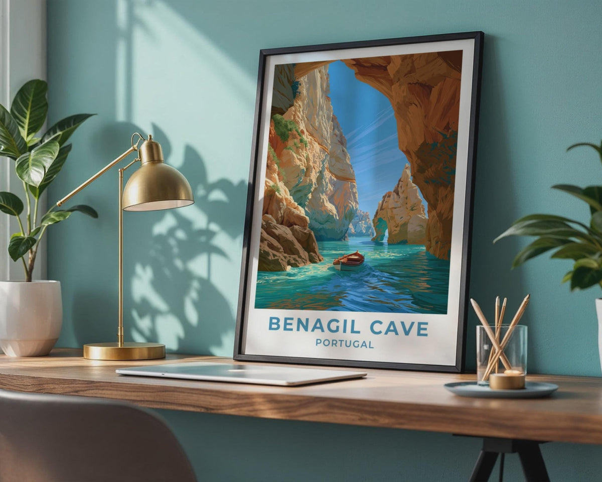 Benagil Cave Poster - WanderWall