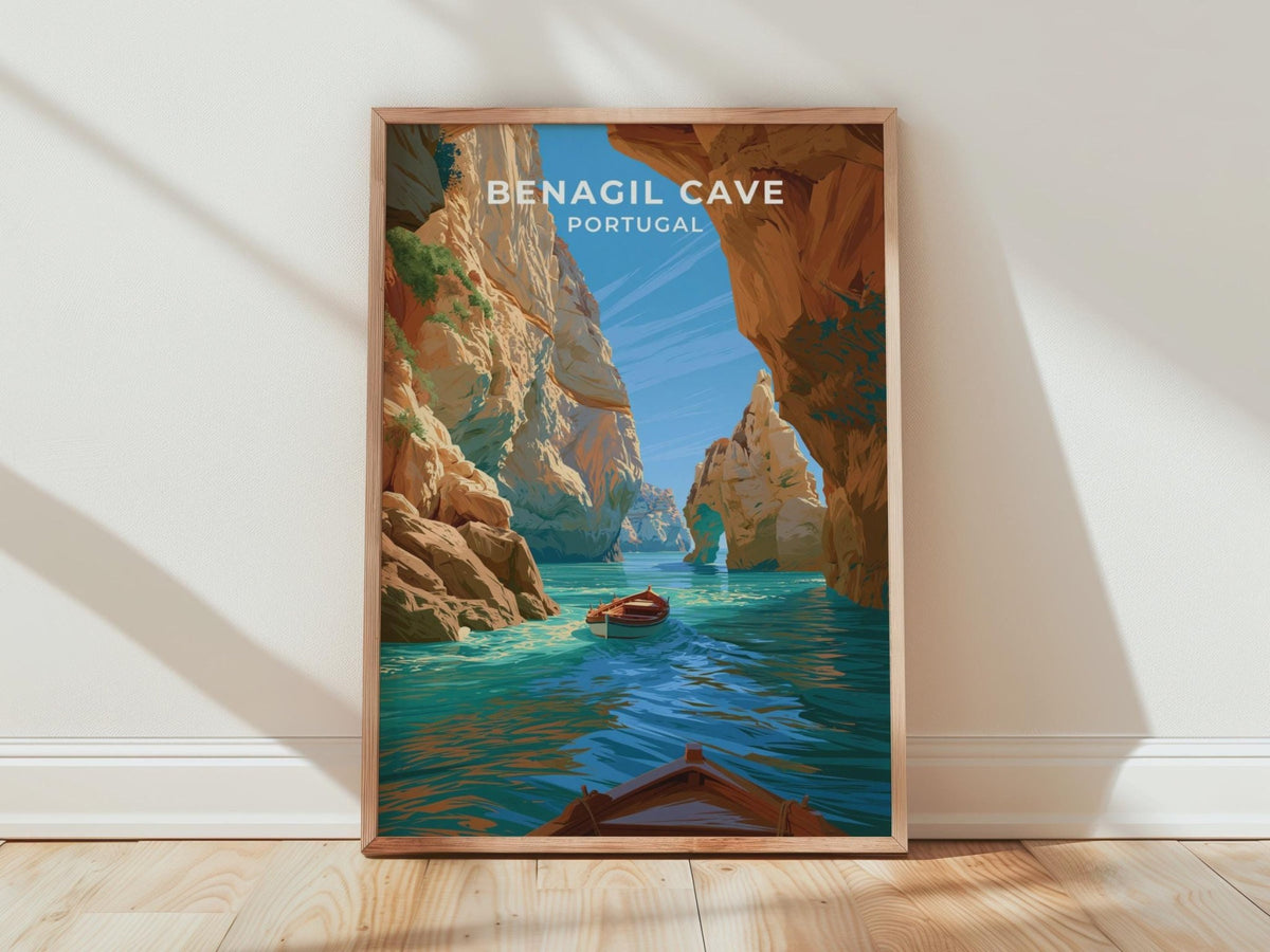 Benagil Cave Poster - WanderWall
