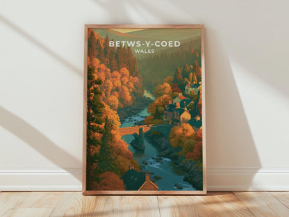 Betws-y-Coed Poster - WanderWall