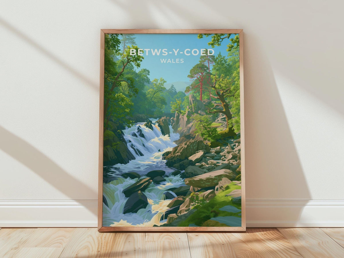 Betws-y-Coed Poster - WanderWall
