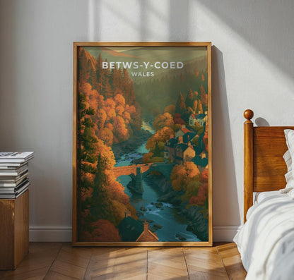 Betws-y-Coed Poster - WanderWall