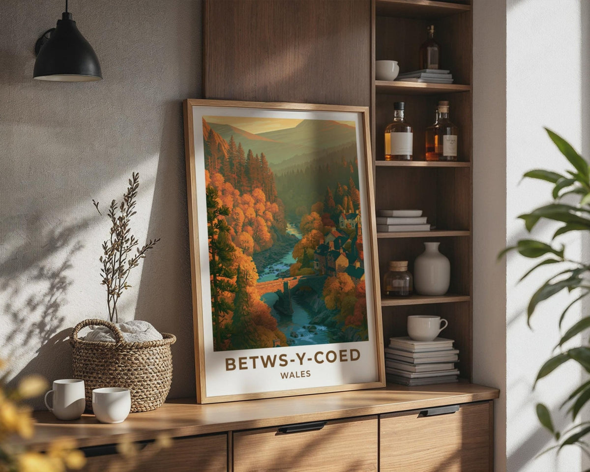 Betws-y-Coed Poster - WanderWall