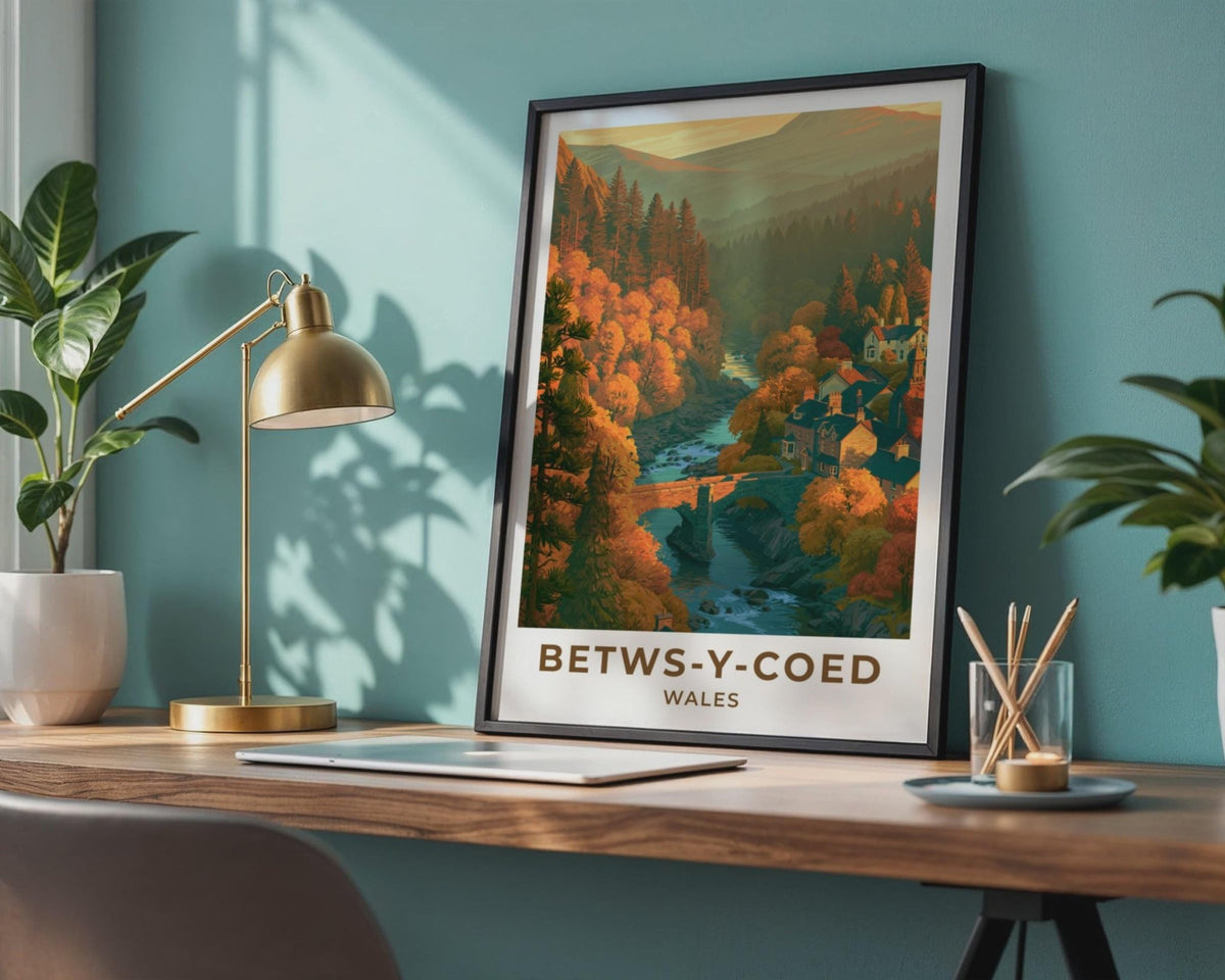 Betws-y-Coed Poster - WanderWall